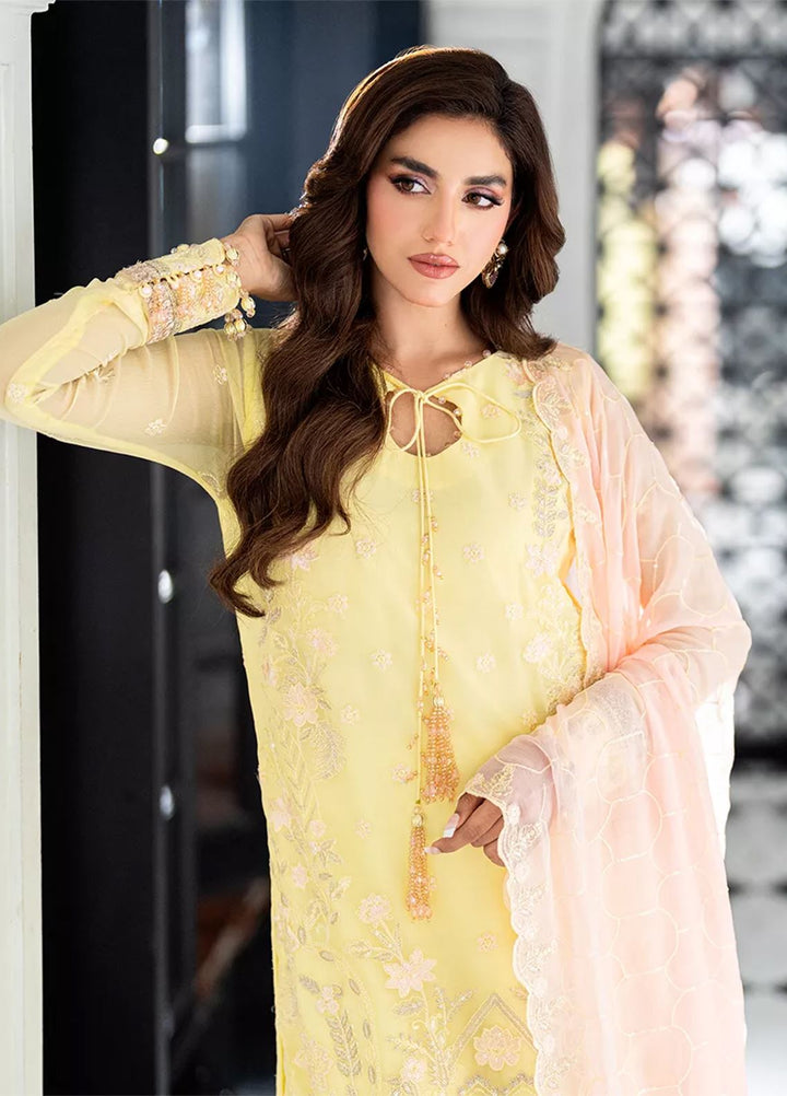 Salitex Embroidered Lawn Suits Unstitched 3 Piece SUNS7CH067UT - Summer Collection