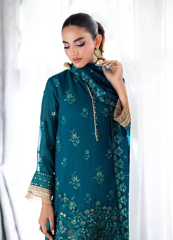 Salitex Embroidered Lawn Suits Unstitched 3 Piece SUNS7CH069UT - Summer Collection