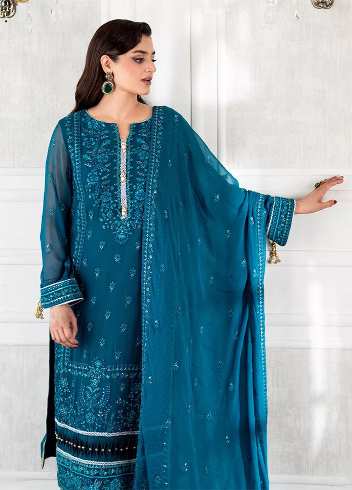 Salitex Embroidered Lawn Suits Unstitched 3 Piece SUNS7CH070UT - Summer Collection