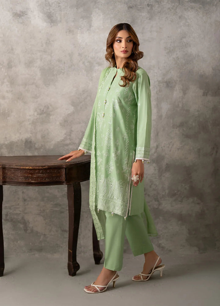 Salitex Embroidered Lawn Suits Unstitched 3 Piece SUNW6MI020UT - Summer Collection
