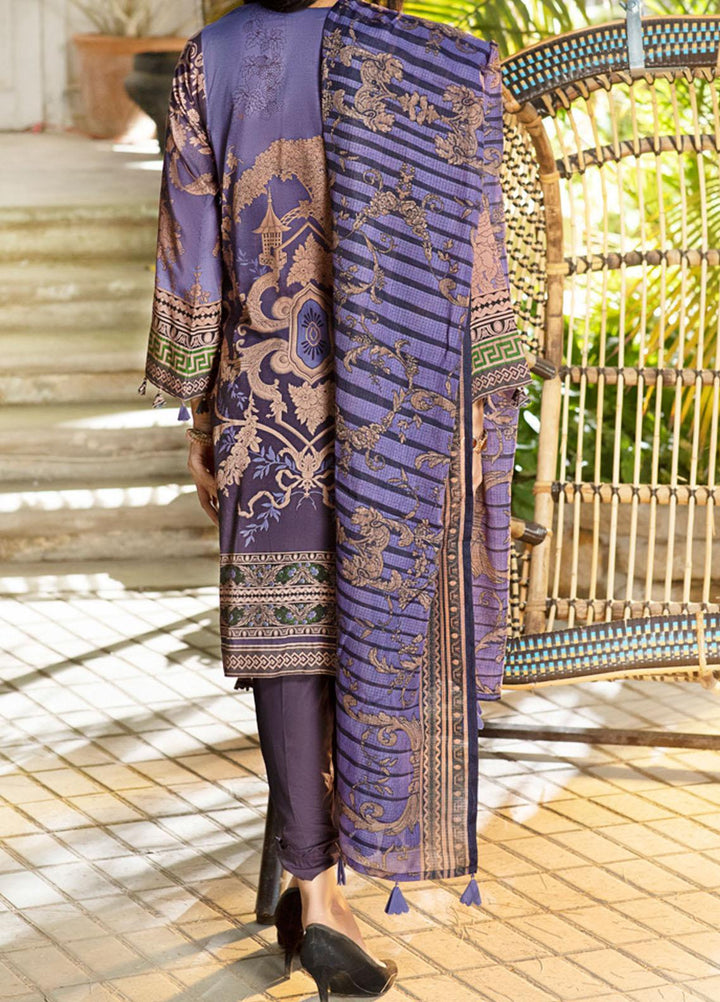 Salitex Embroidered Lawn Suits Unstitched 3 Piece ST21E 00719B - Summer Collection