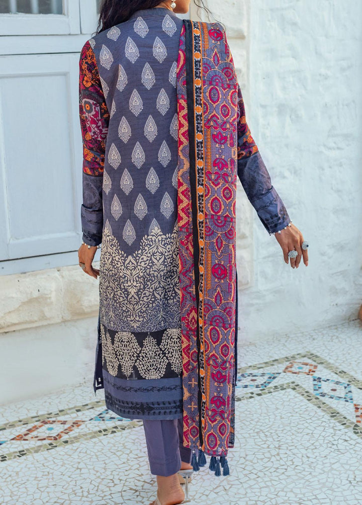 Estela By Salitex Embroidered Lawn Suits Unstitched 3 Piece ST22E WK-00988BUT - Summer Collection