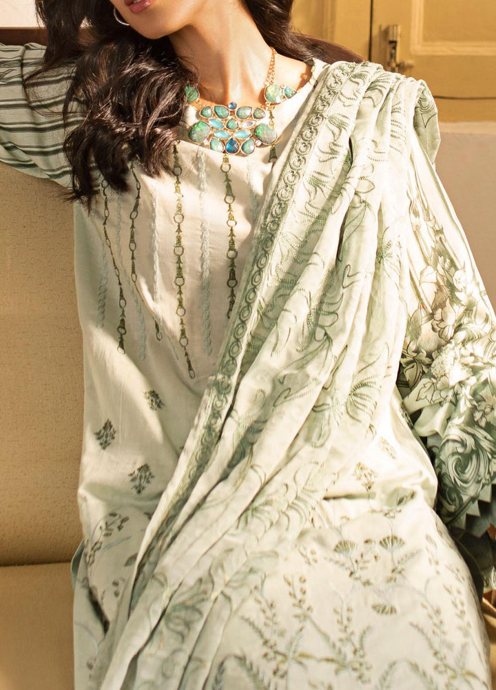 Salitex Embroidered Lawn Suits Unstitched 3 Piece ST21FT WK-00729-A - Summer Collection