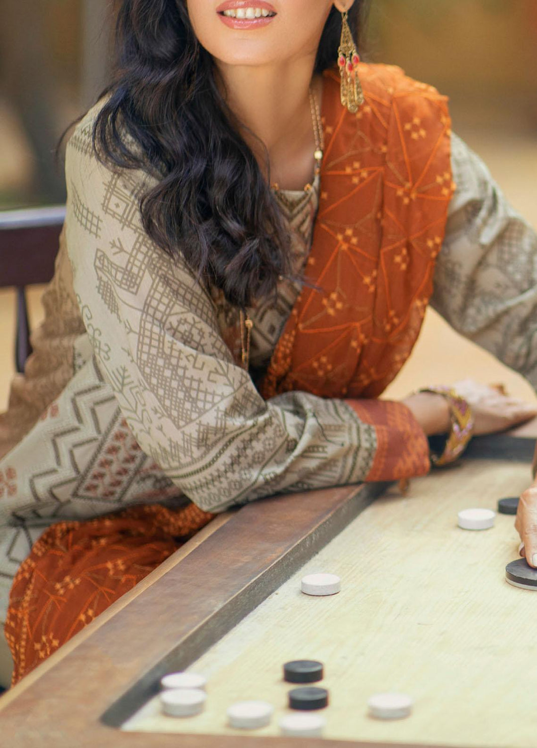 Salitex Embroidered Lawn Suits Unstitched 3 Piece ST21FT WK-00731-B - Summer Collection