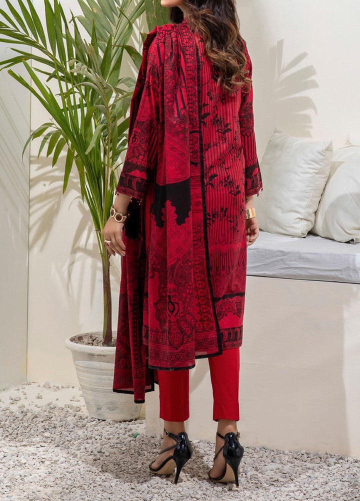 Inaya By Salitex Printed Lawn Suits Unstitched 3 Piece ST21IP 00078A - Summer Collection
