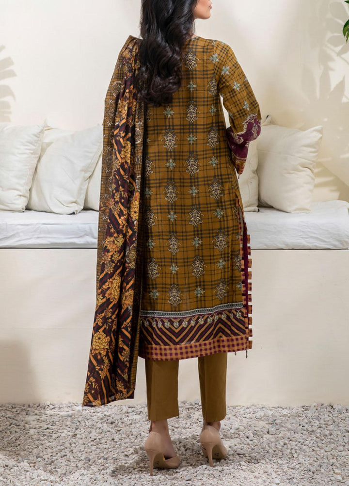 Inaya By Salitex Printed Lawn Suits Unstitched 3 Piece ST21IP 00079B - Summer Collection
