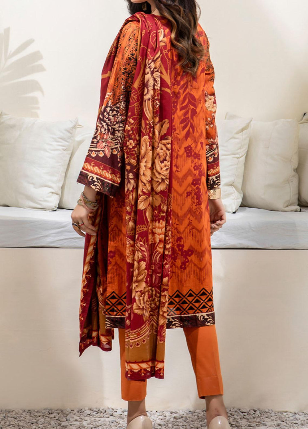 Inaya By Salitex Printed Lawn Suits Unstitched 3 Piece ST21IP 00081A - Summer Collection