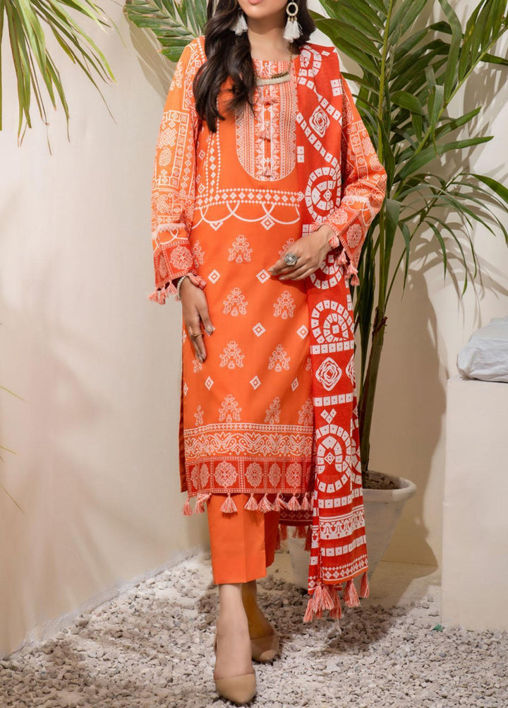 Inaya By Salitex Printed Lawn Suits Unstitched 3 Piece ST21IP 00084B - Summer Collection