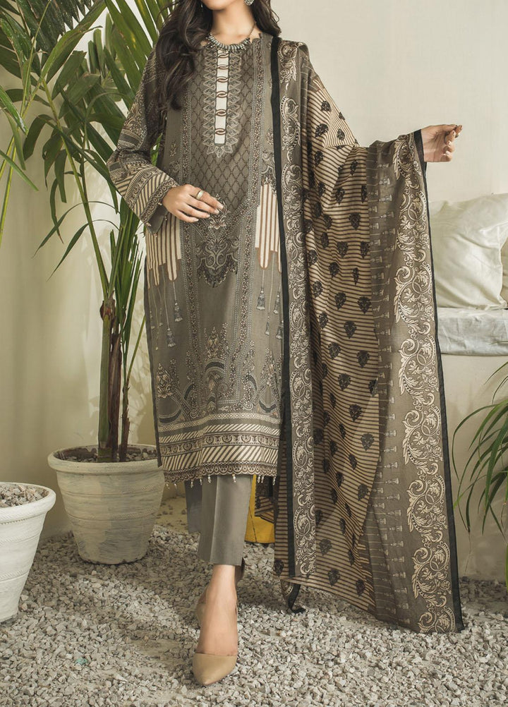 Inaya By Salitex Printed Lawn Suits Unstitched 3 Piece ST21IP 00085B - Summer Collection