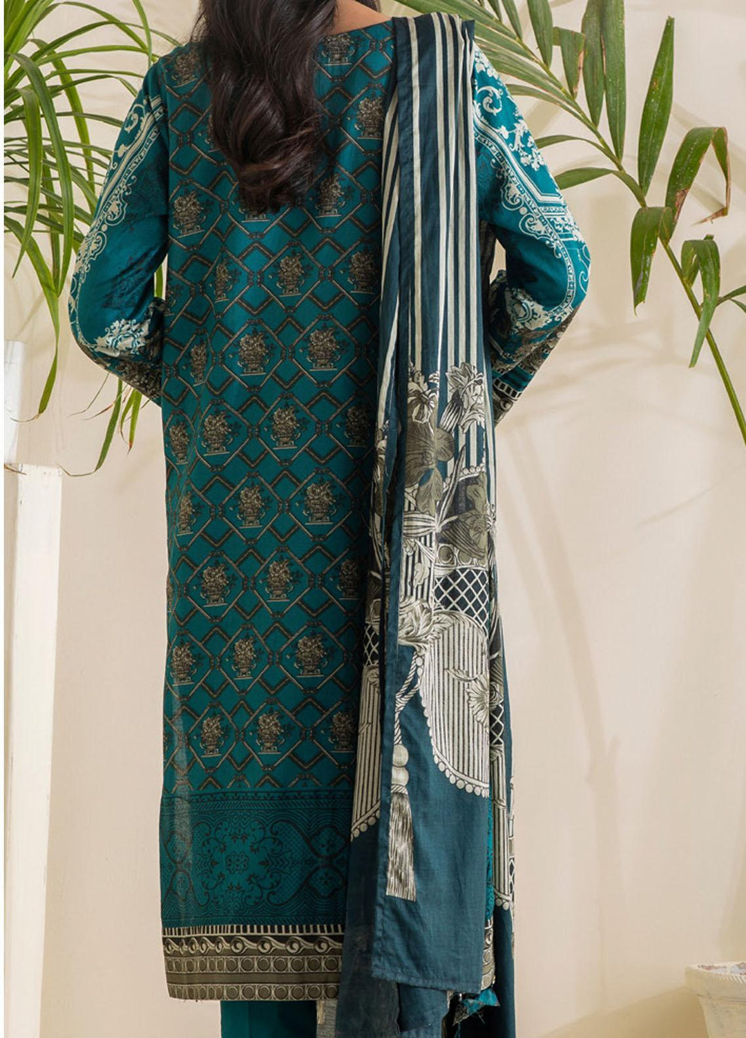Inaya By Salitex Printed Lawn Suits Unstitched 3 Piece ST21IP 00086B - Summer Collection
