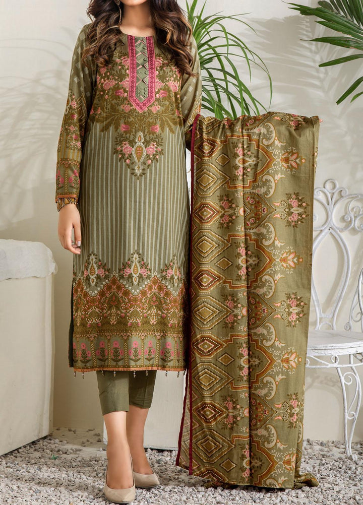 Inaya By Salitex Printed Lawn Suits Unstitched 3 Piece ST21IP 00089A - Summer Collection