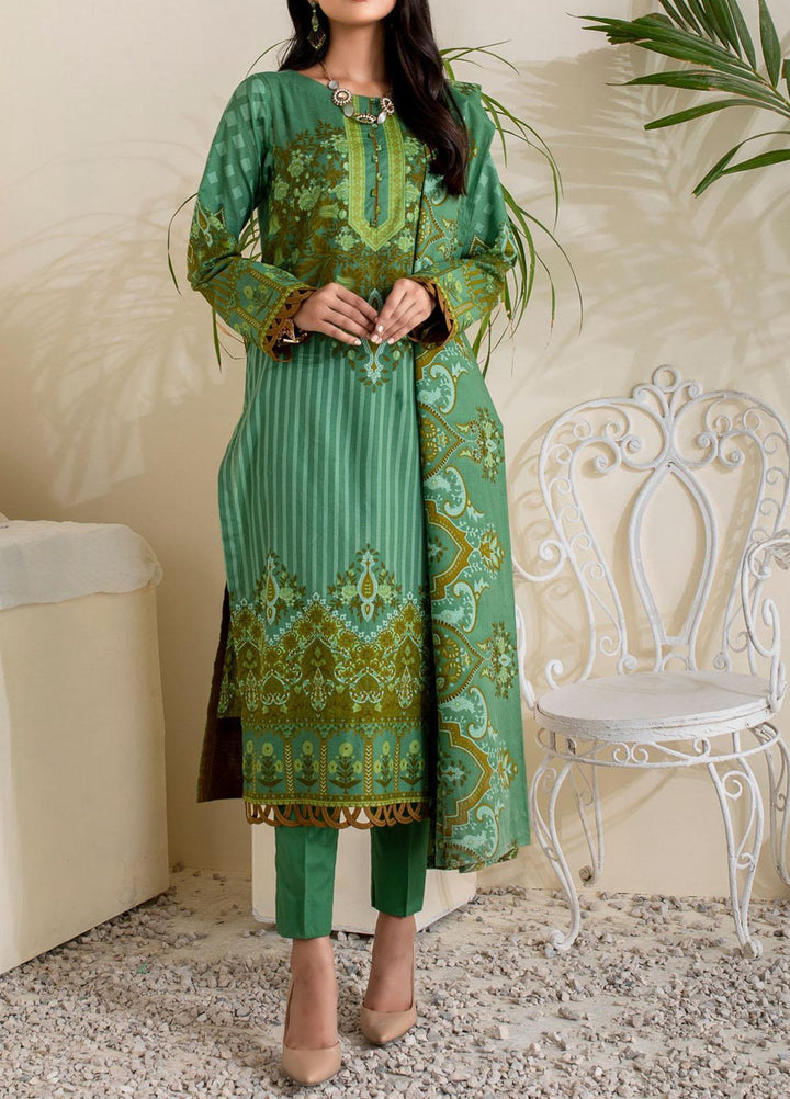 Inaya By Salitex Printed Lawn Suits Unstitched 3 Piece ST21IP 00089B - Summer Collection