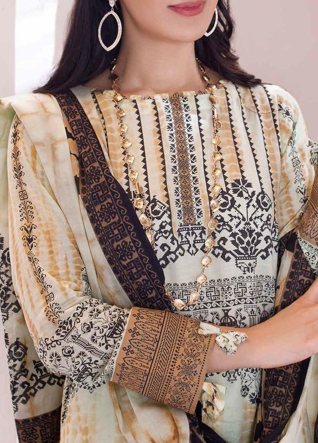 Inaya By Salitex Printed Lawn Suits Unstitched 3 Piece ST22I IP-00090A - Summer Collection