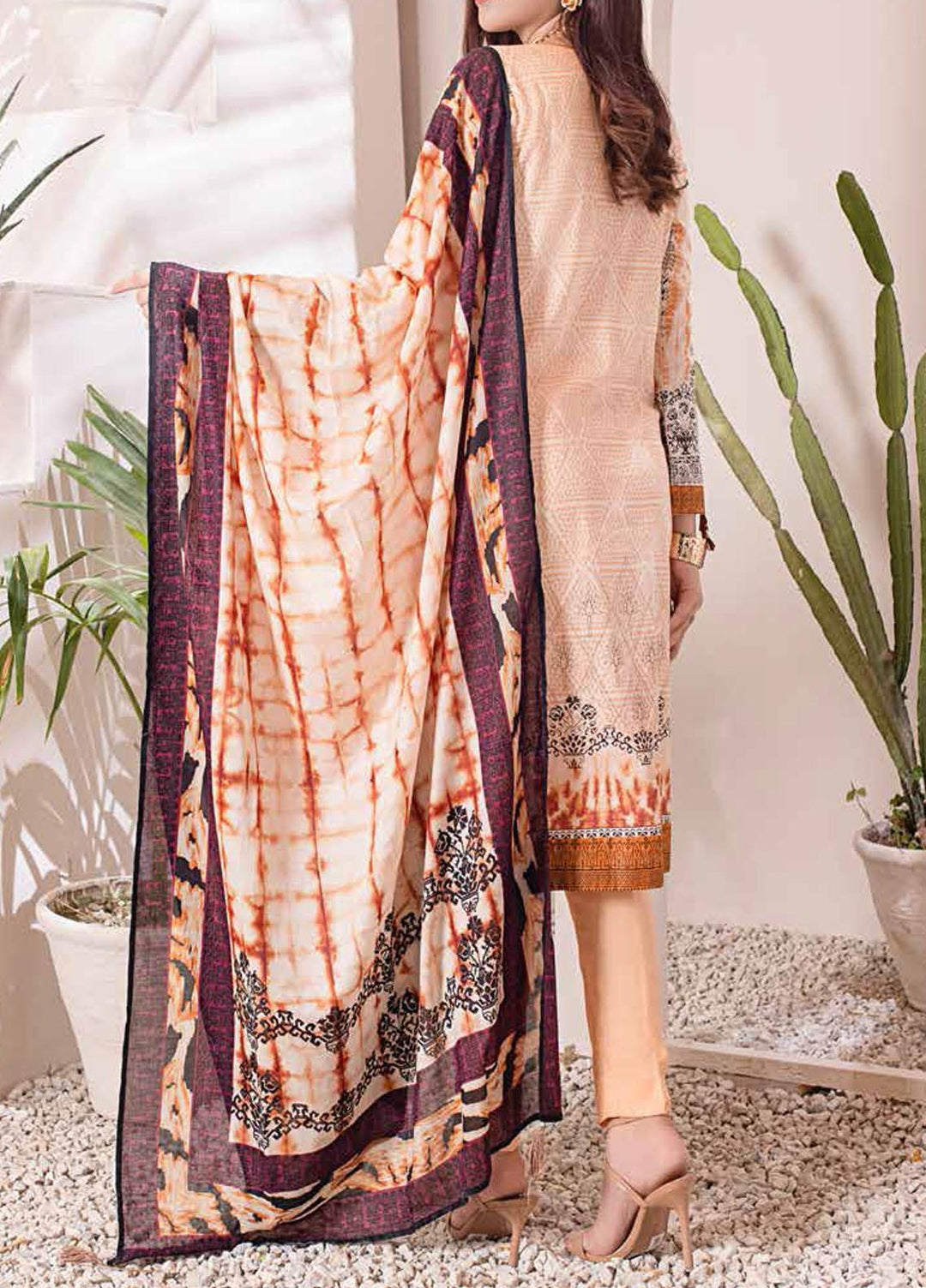 Inaya By Salitex Printed Lawn Suits Unstitched 3 Piece ST22I IP-00090B - Summer Collection