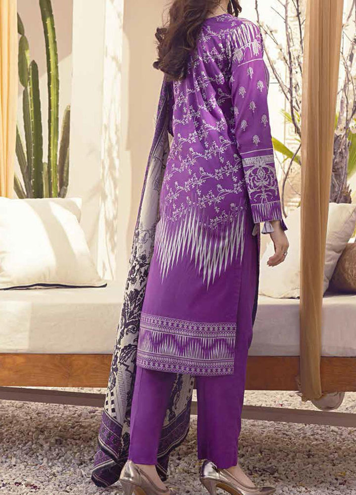 Inaya By Salitex Printed Lawn Suits Unstitched 3 Piece ST22I IP-00091A - Summer Collection