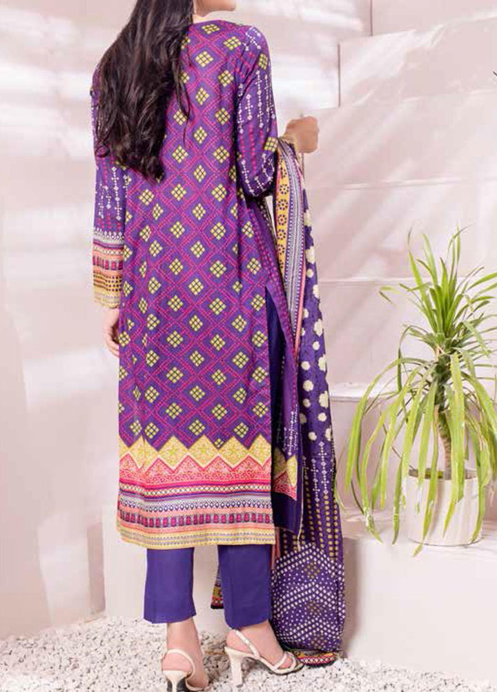 Inaya By Salitex Printed Lawn Suits Unstitched 3 Piece ST22I IP-00092B - Summer Collection