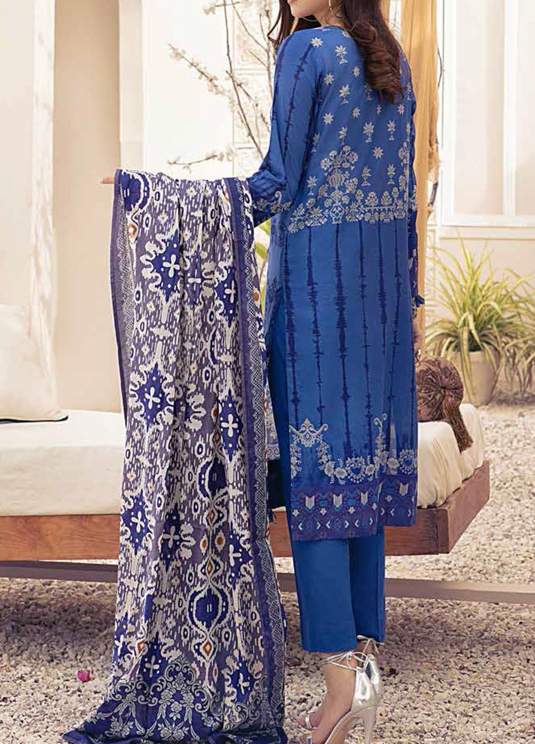 Inaya By Salitex Printed Lawn Suits Unstitched 3 Piece ST22I IP-00093B - Summer Collection