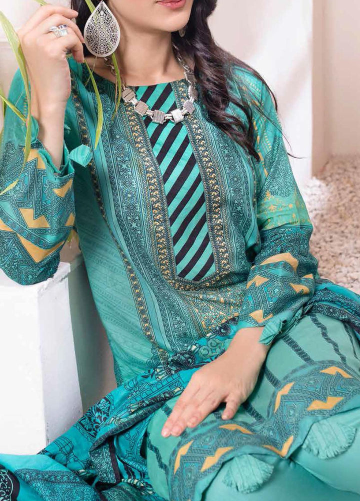 Inaya By Salitex Printed Lawn Suits Unstitched 3 Piece ST22I IP-00096B - Summer Collection