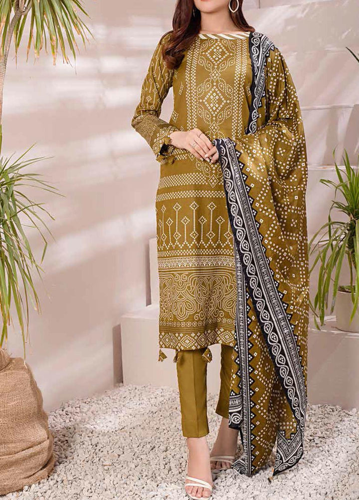 Inaya By Salitex Printed Lawn Suits Unstitched 3 Piece ST22I IP-00097B - Summer Collection
