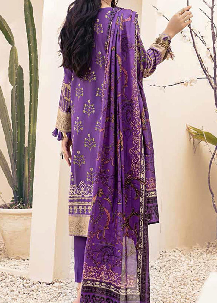 Inaya By Salitex Printed Lawn Suits Unstitched 3 Piece ST22I IP-00098B - Summer Collection