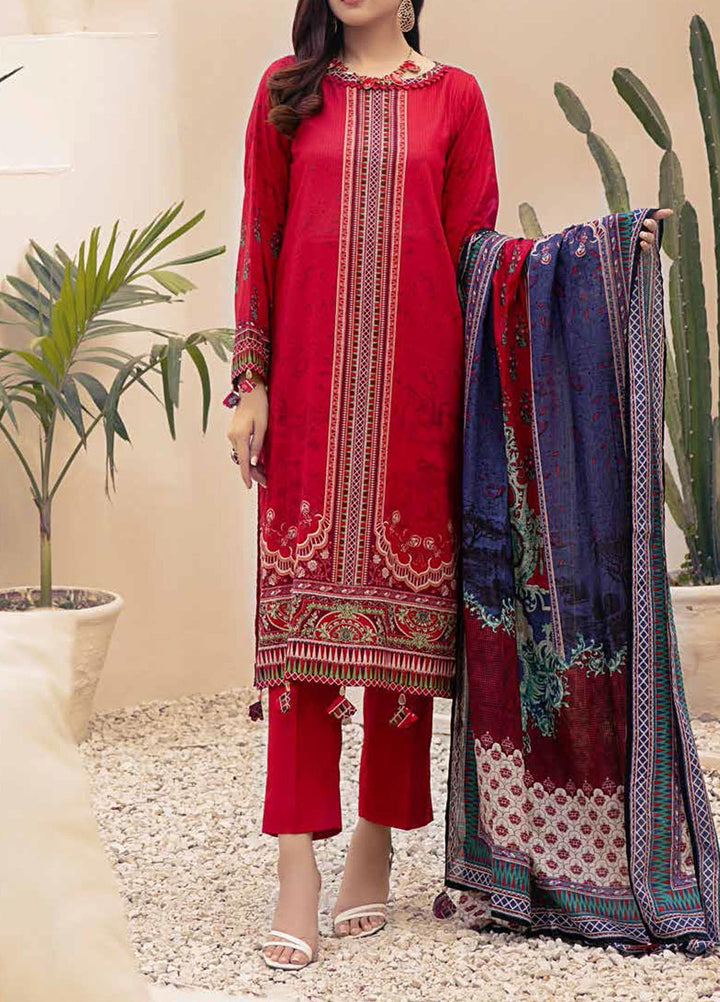 Inaya By Salitex Printed Lawn Suits Unstitched 3 Piece ST22I IP-00099B - Summer Collection