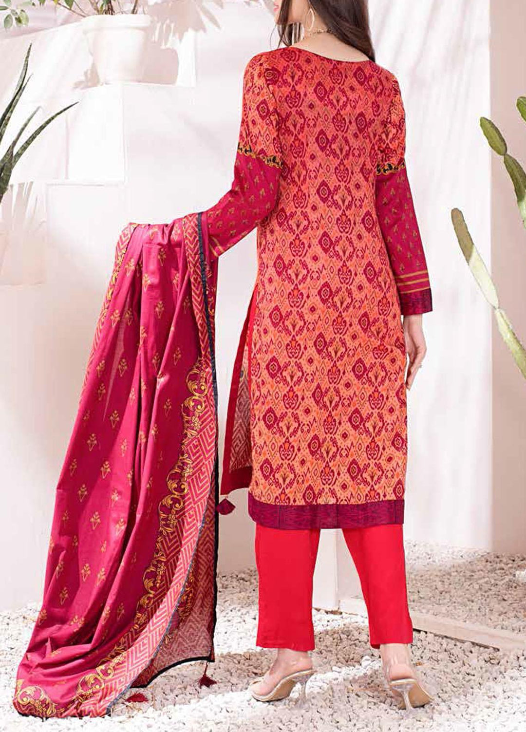 Inaya By Salitex Printed Lawn Suits Unstitched 3 Piece ST22I IP-00100A - Summer Collection
