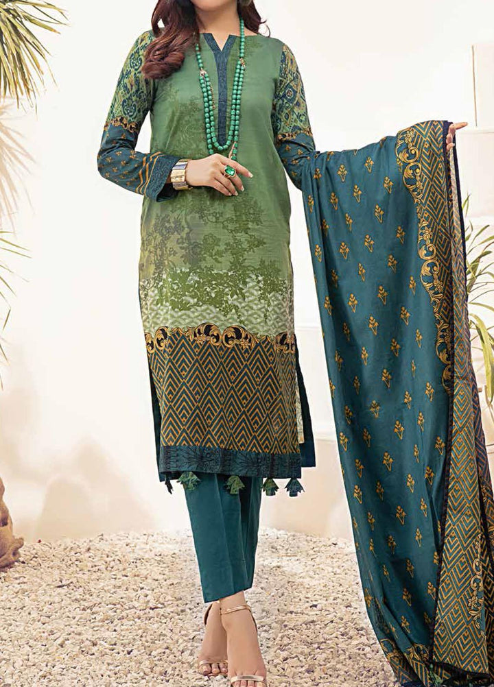 Inaya By Salitex Printed Lawn Suits Unstitched 3 Piece ST22I IP-00100B - Summer Collection