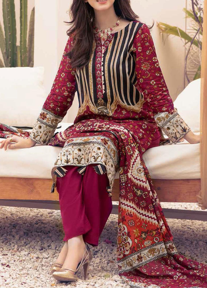 Inaya By Salitex Printed Lawn Suits Unstitched 3 Piece ST22I IP-00101A - Summer Collection