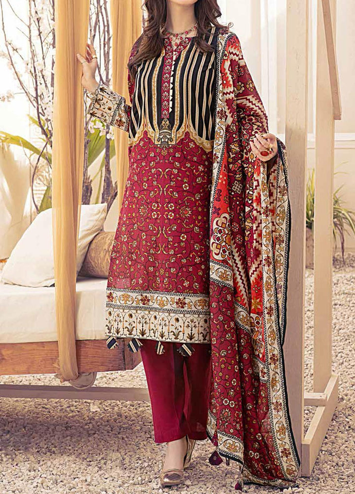 Inaya By Salitex Printed Lawn Suits Unstitched 3 Piece ST22I IP-00101A - Summer Collection