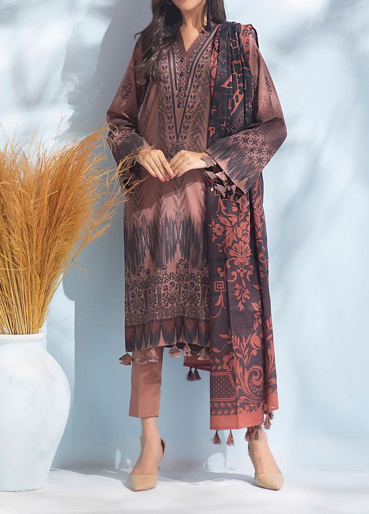 Malabis By Salitex Printed Lawn Suits Unstitched 3 Piece ST21M 00059 - Summer Collection