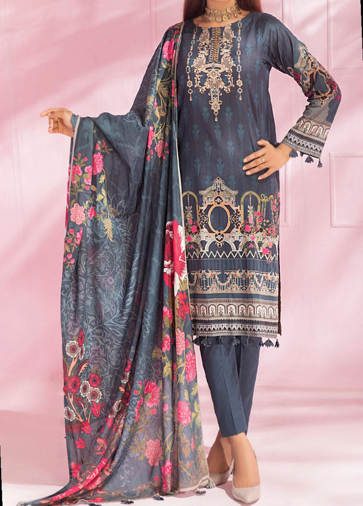 Malabis By Salitex Printed Lawn Suits Unstitched 3 Piece ST21M 00063 - Summer Collection