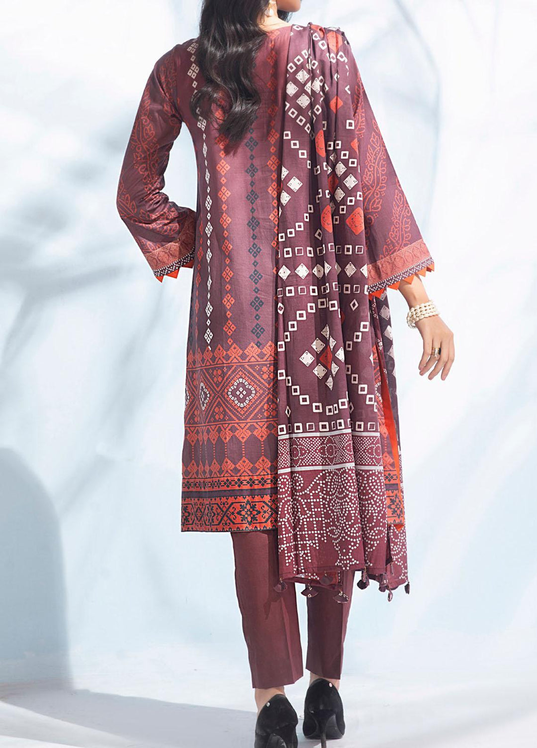 Malabis By Salitex Printed Lawn Suits Unstitched 3 Piece ST21M 00065 - Summer Collection