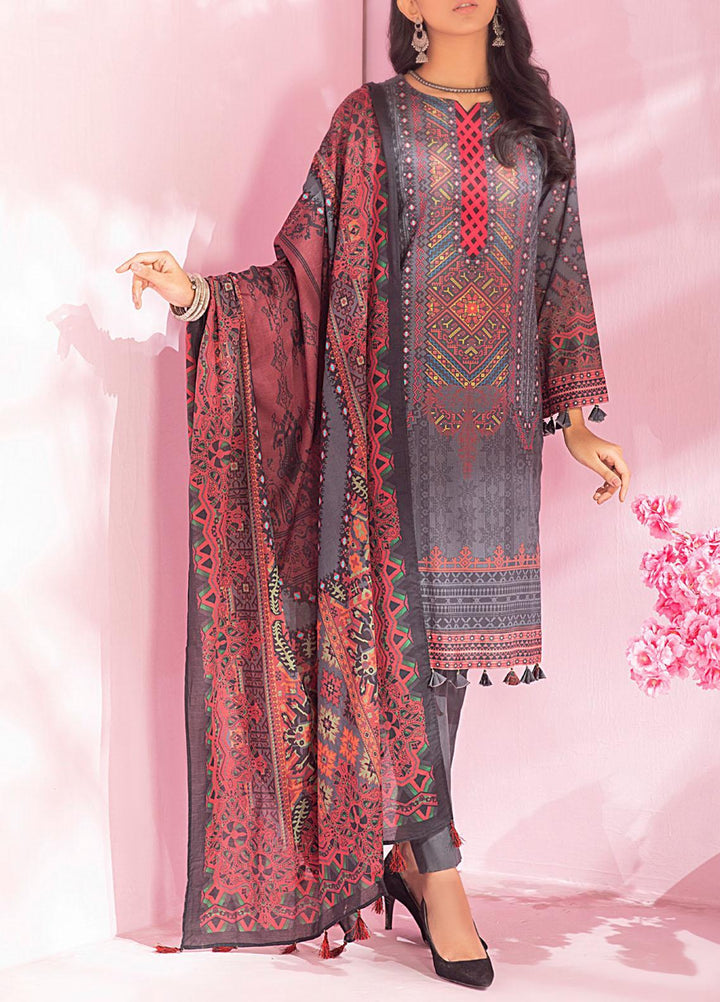 Malabis By Salitex Printed Lawn Suits Unstitched 3 Piece ST21M 00068 - Summer Collection
