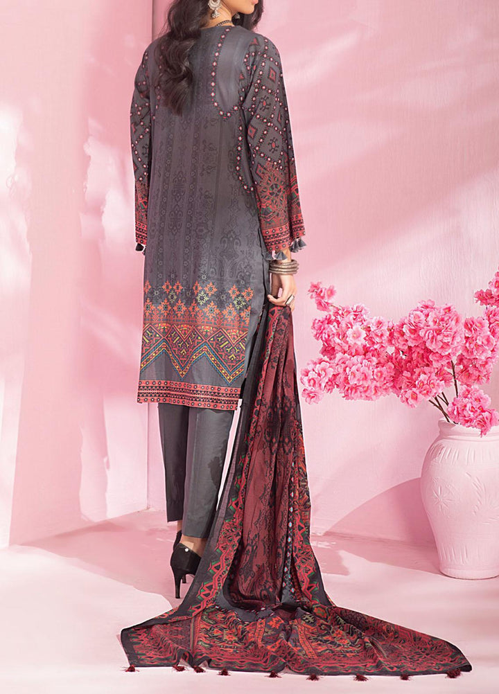 Malabis By Salitex Printed Lawn Suits Unstitched 3 Piece ST21M 00068 - Summer Collection