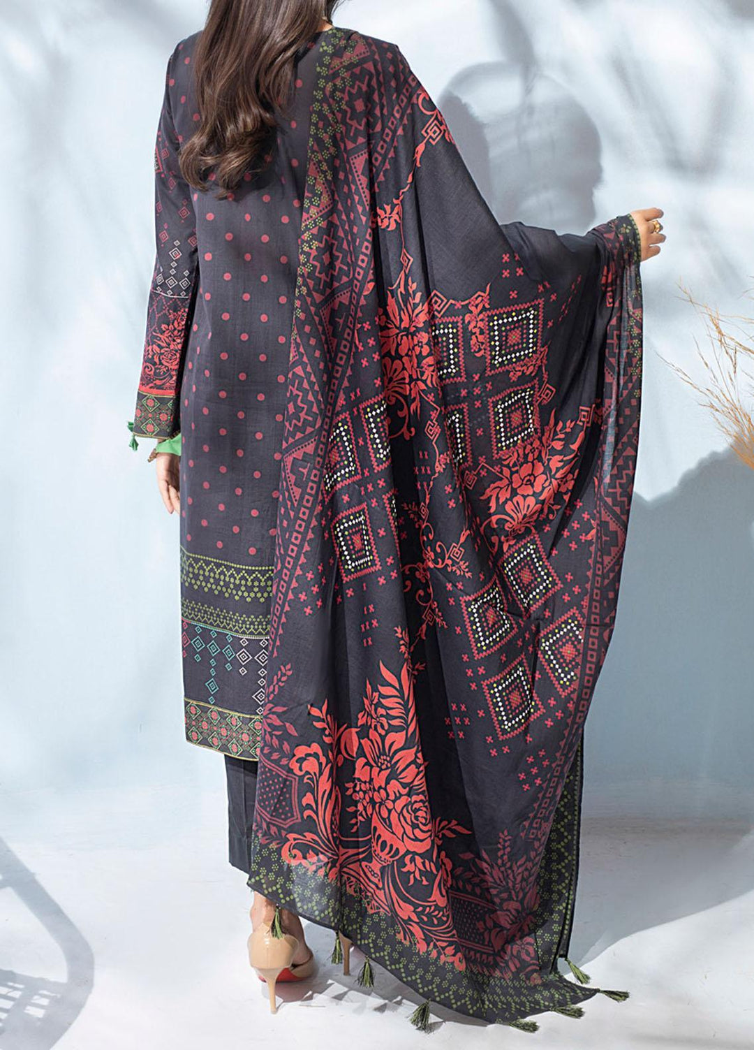 Malabis By Salitex Printed Lawn Suits Unstitched 3 Piece ST21M 00069 - Summer Collection