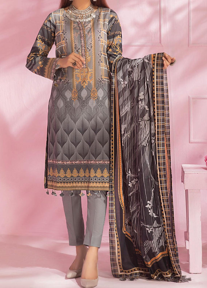 Malabis By Salitex Printed Lawn Suits Unstitched 3 Piece ST21M 00070 - Summer Collection