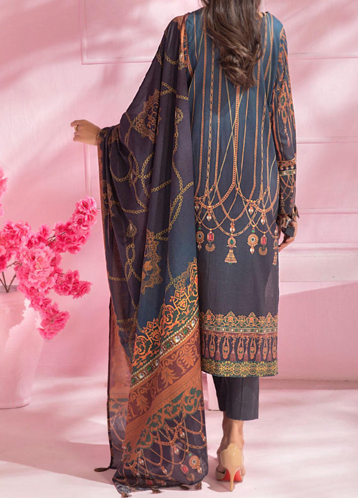 Malabis By Salitex Printed Lawn Suits Unstitched 3 Piece ST21M 00071 - Summer Collection