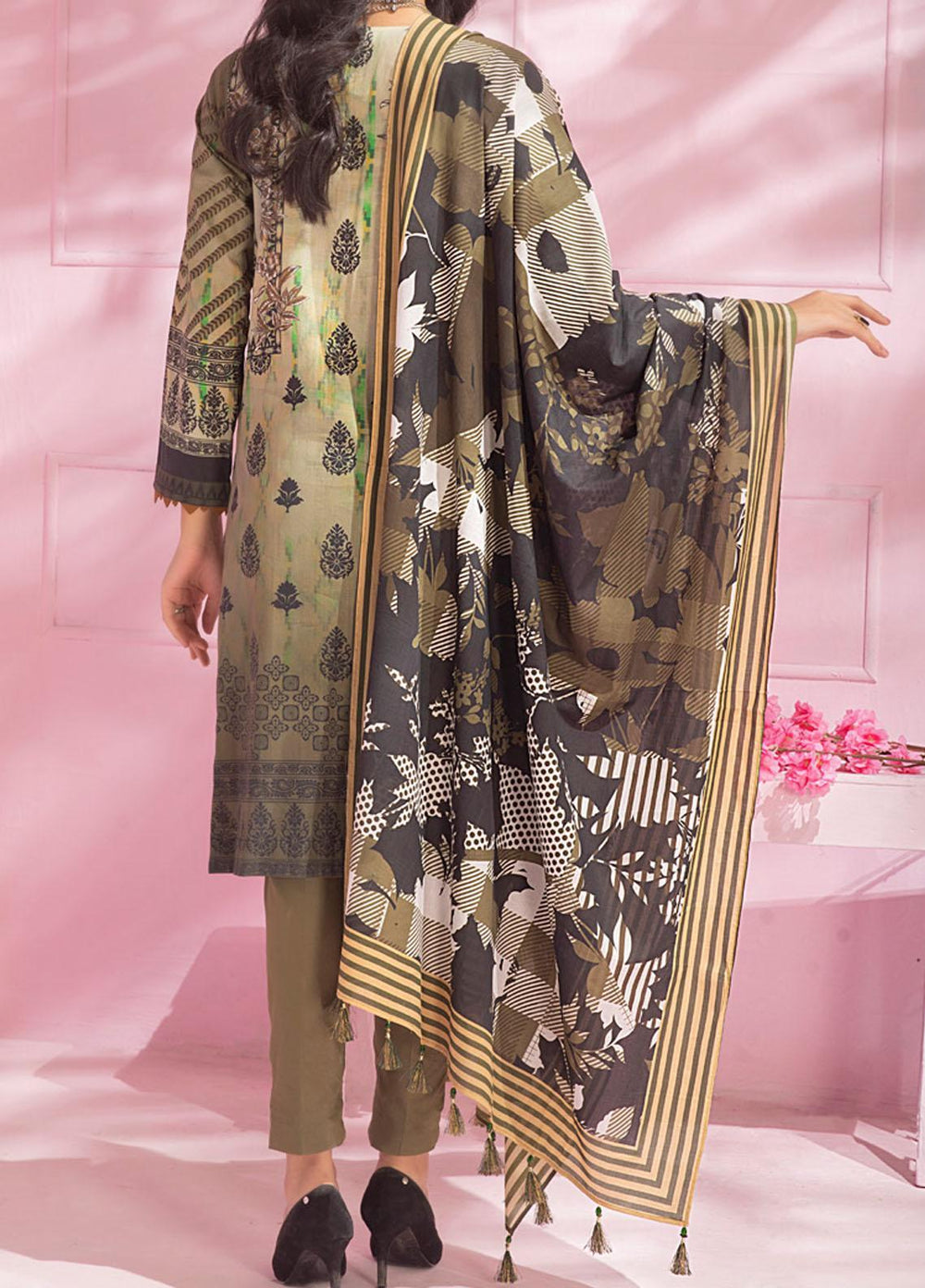Malabis By Salitex Printed Lawn Suits Unstitched 3 Piece ST21M 00072 - Summer Collection