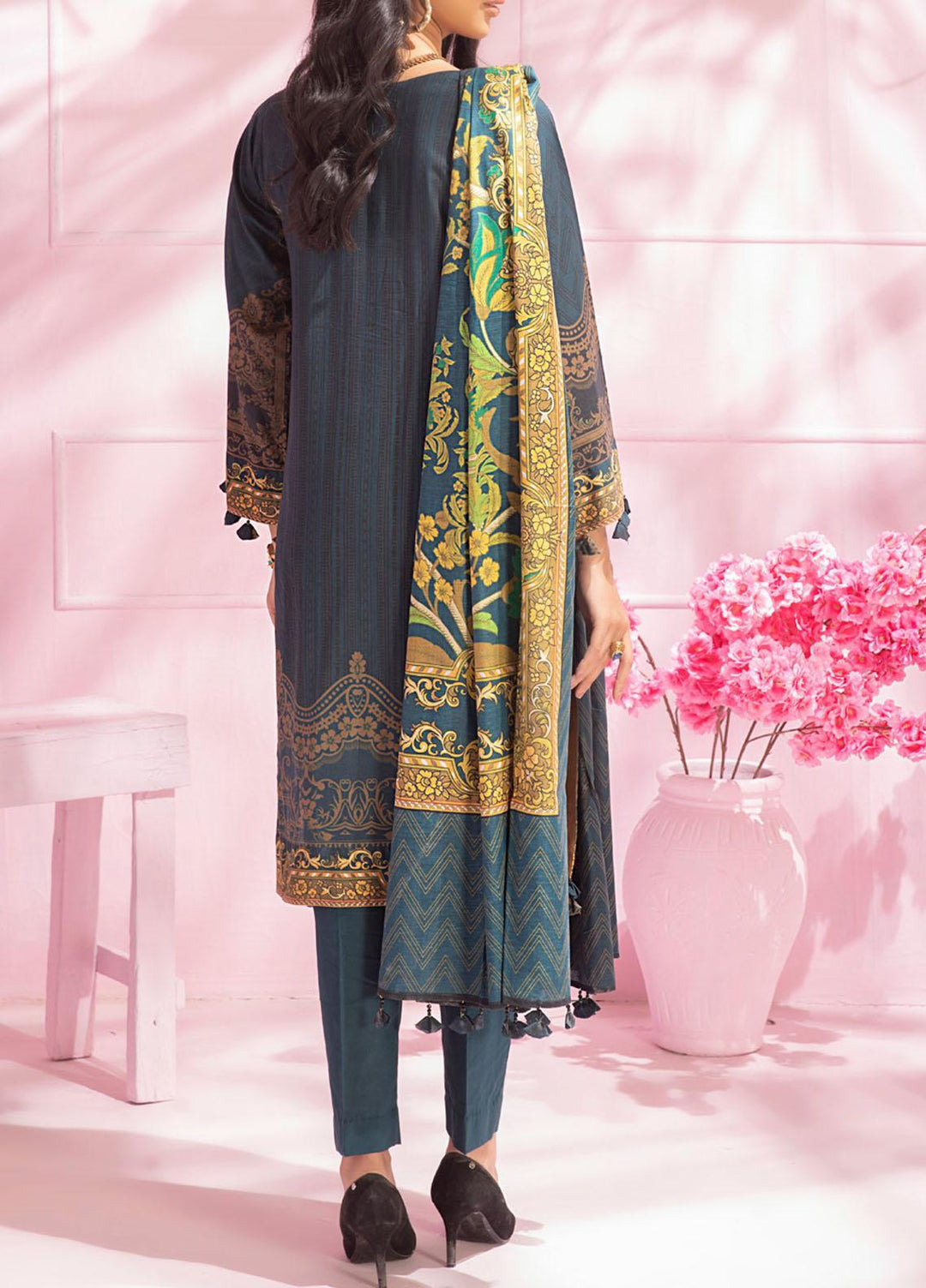 Malabis By Salitex Printed Lawn Suits Unstitched 3 Piece ST21M 00077 - Summer Collection
