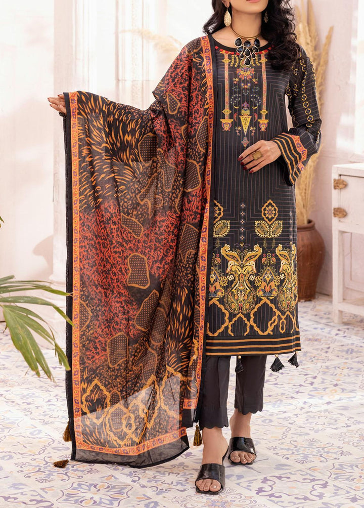 Malabis By Salitex Printed Lawn Suits Unstitched 3 Piece ST22M IP-00114UT - Summer Collection