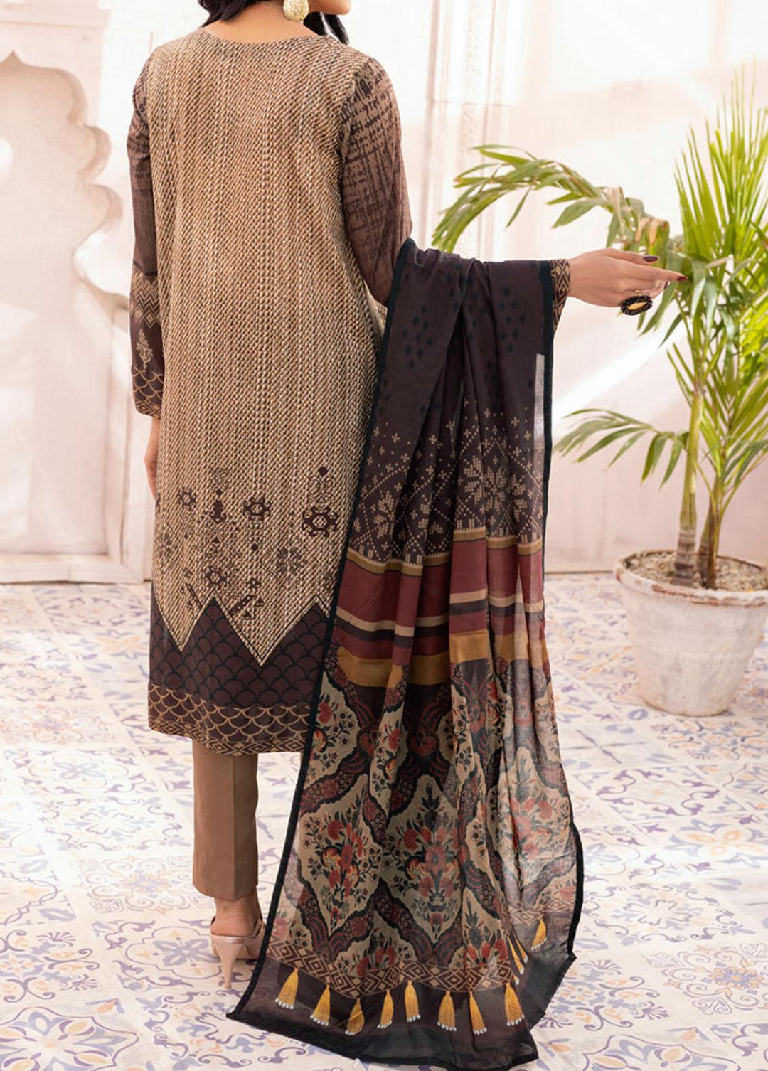 Malabis By Salitex Printed Lawn Suits Unstitched 3 Piece ST22M IP-00116UT - Summer Collection