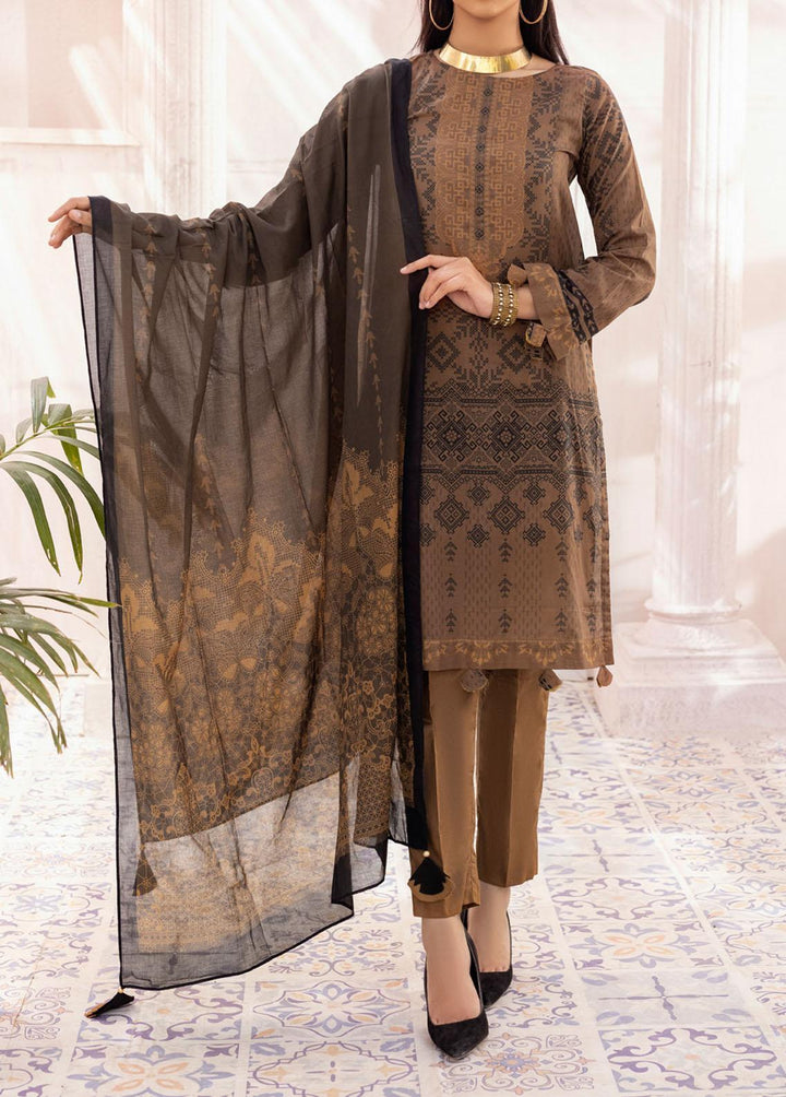 Malabis By Salitex Printed Lawn Suits Unstitched 3 Piece ST22M IP-00117UT - Summer Collection