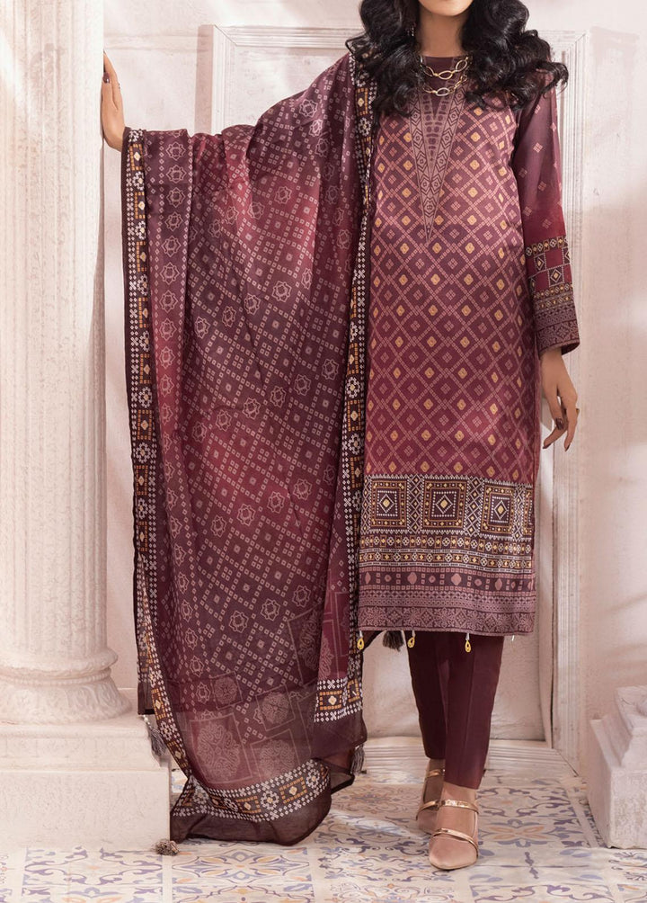 Malabis By Salitex Printed Lawn Suits Unstitched 3 Piece ST22M IP-00118UT - Summer Collection