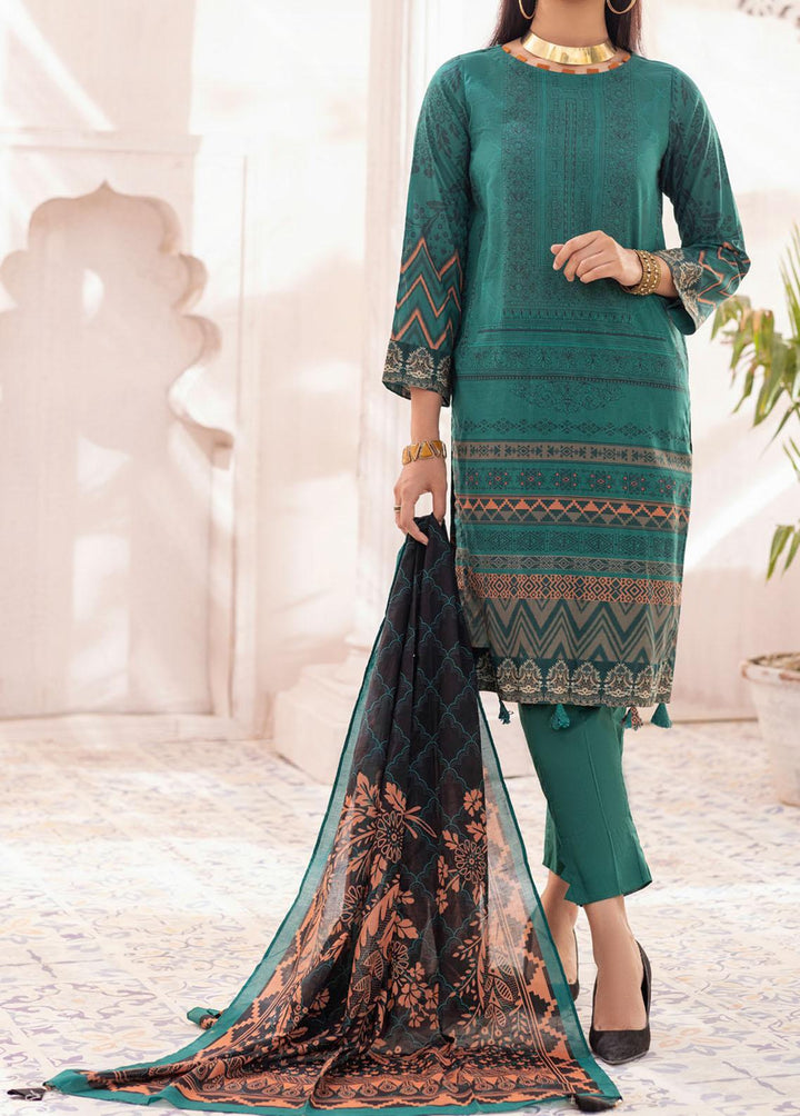 Malabis By Salitex Printed Lawn Suits Unstitched 3 Piece ST22M IP-00119UT - Summer Collection