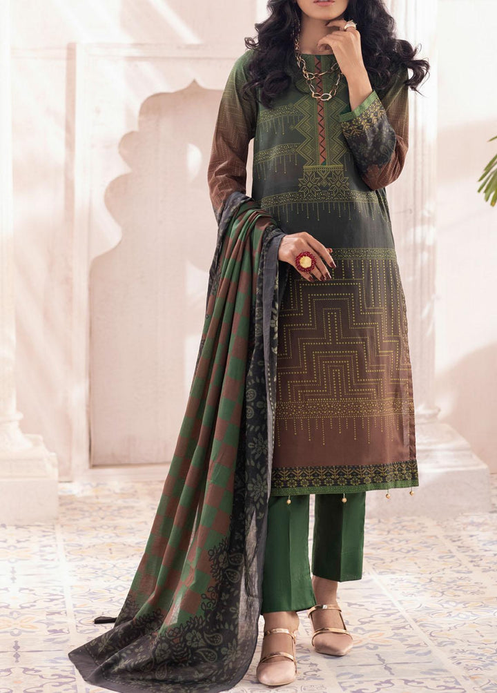 Malabis By Salitex Printed Lawn Suits Unstitched 3 Piece ST22M IP-00120UT - Summer Collection