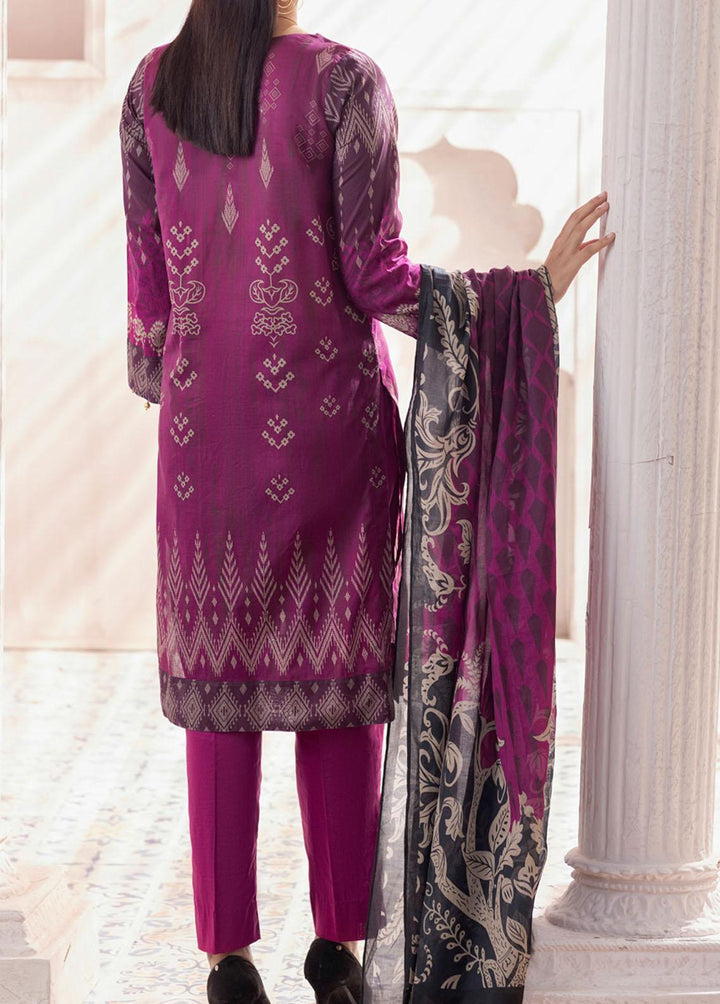 Malabis By Salitex Printed Lawn Suits Unstitched 3 Piece ST22M IP-00121UT - Summer Collection