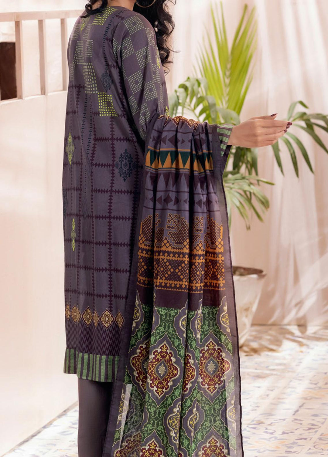 Malabis By Salitex Printed Lawn Suits Unstitched 3 Piece ST22M IP-00125UT - Summer Collection