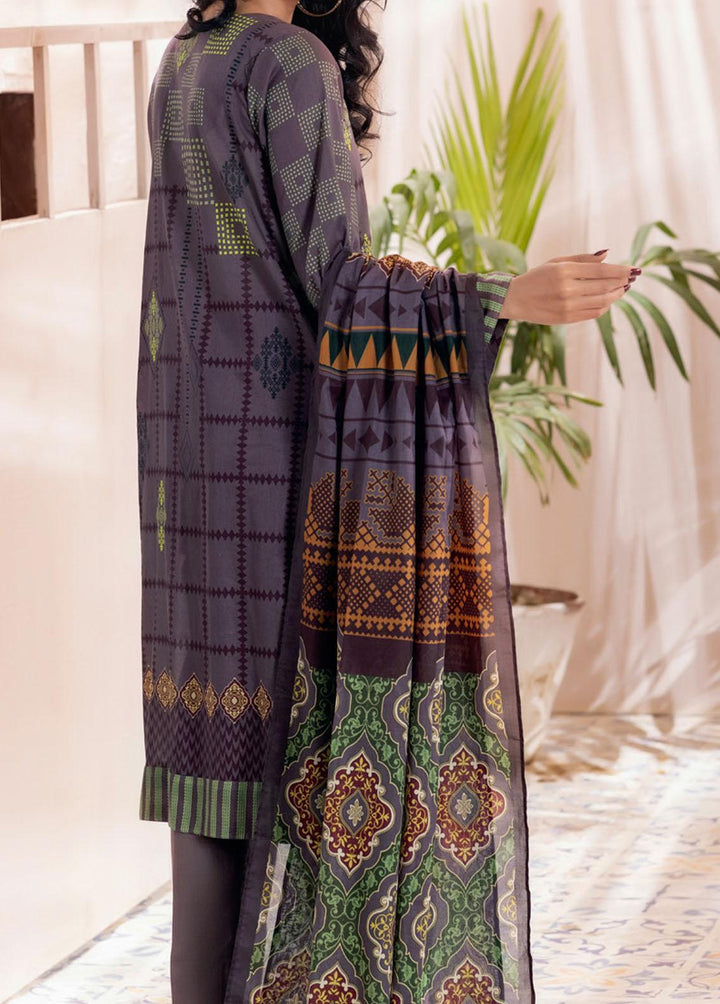 Malabis By Salitex Printed Lawn Suits Unstitched 3 Piece ST22M IP-00125UT - Summer Collection