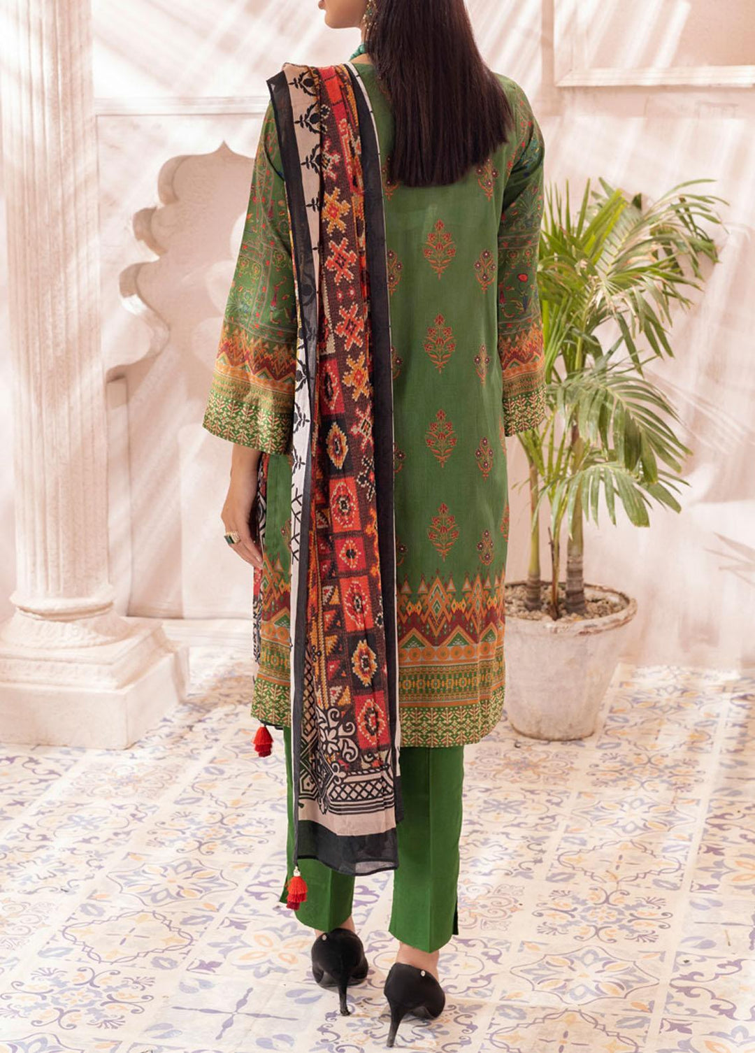 Malabis By Salitex Printed Lawn Suits Unstitched 3 Piece ST22M IP-00132UT - Summer Collection