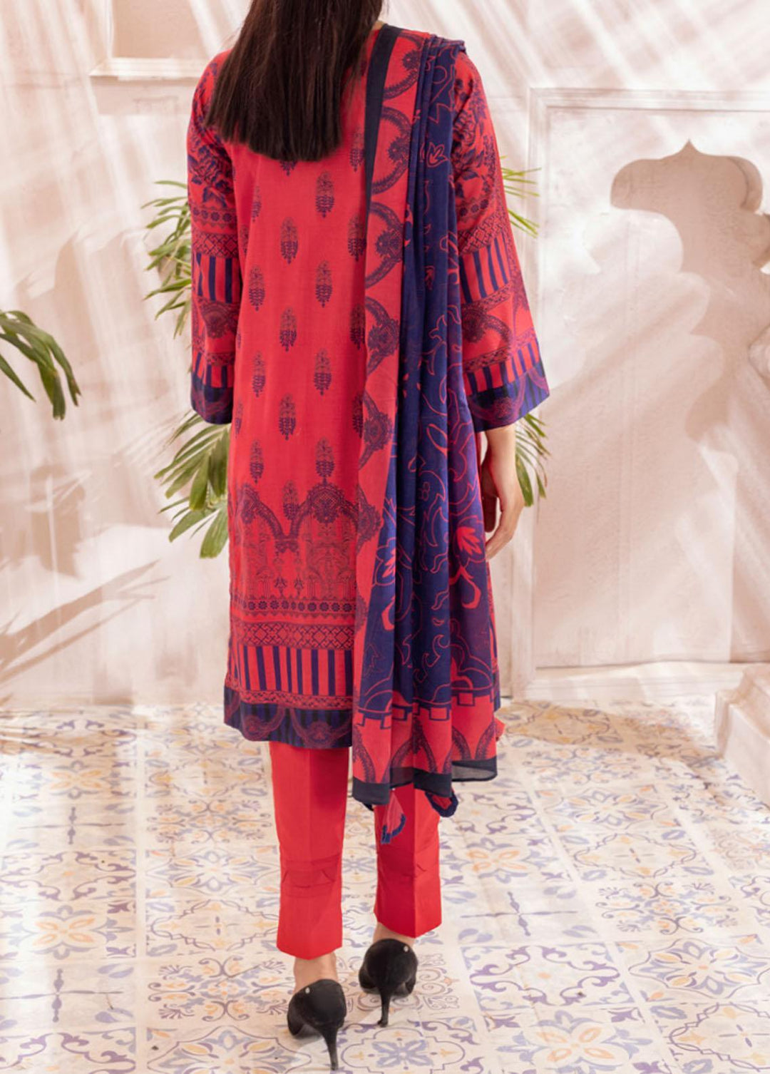 Malabis By Salitex Printed Lawn Suits Unstitched 3 Piece ST22M IP-00133UT - Summer Collection